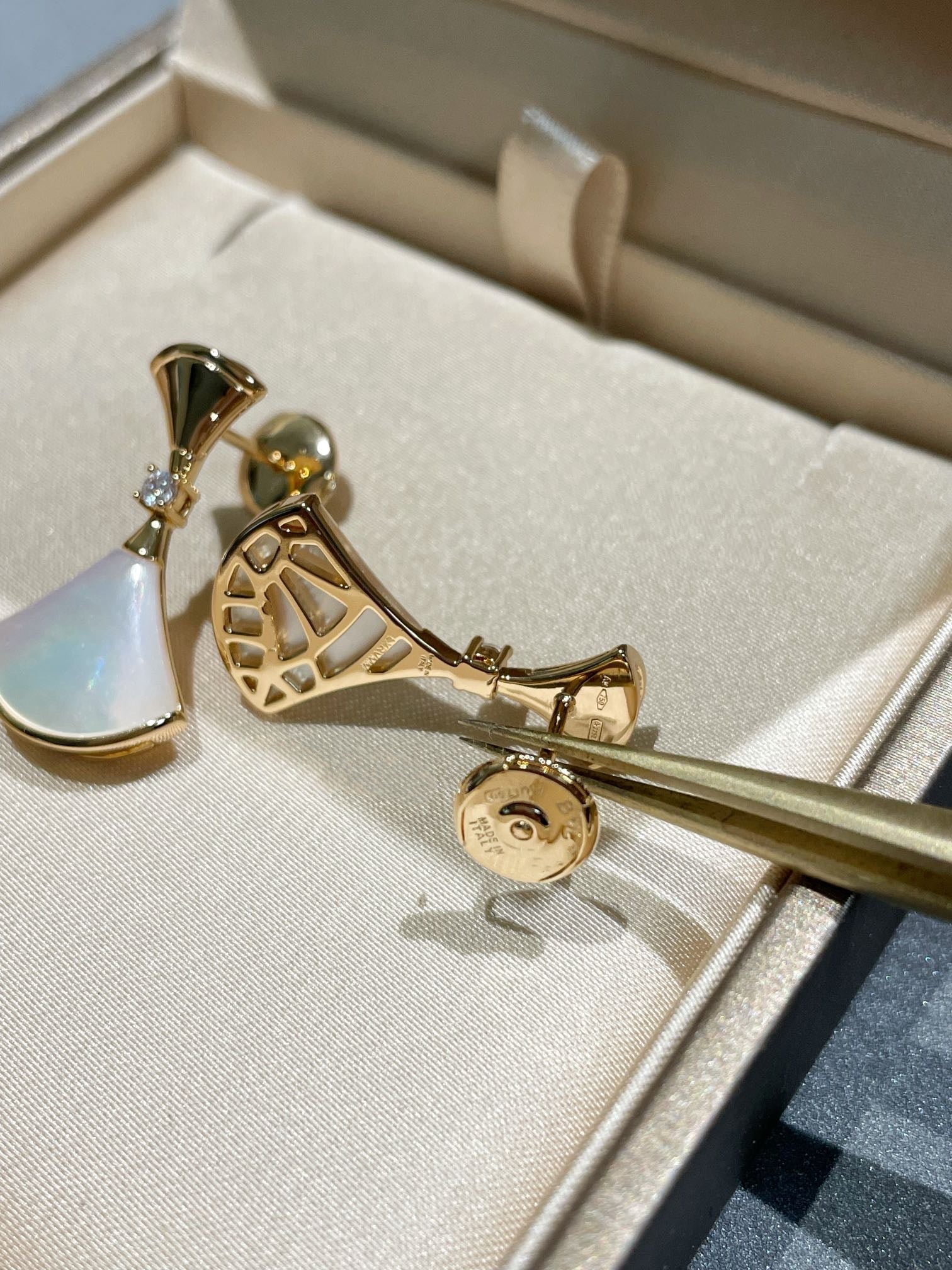 ®ジュエリコーン®ドリームモップ 1 ダイヤモンドイヤリング