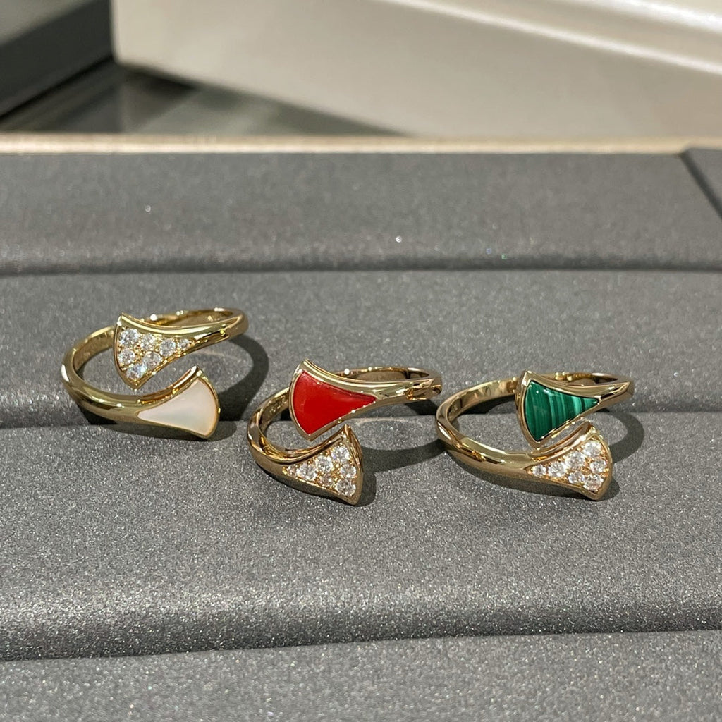 Jewelicorn Traumring aus Roségold mit Diamanten