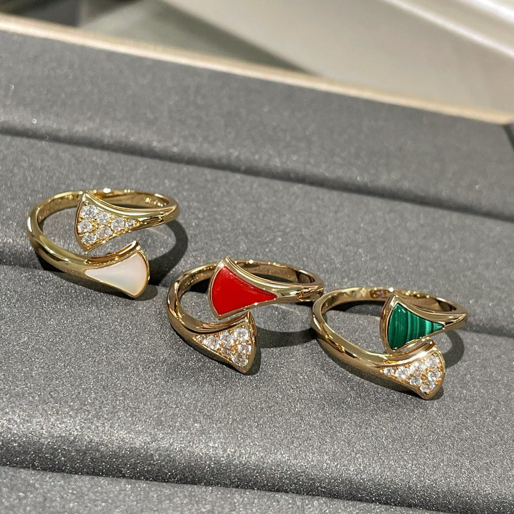 Jewelicorn Traumring aus Roségold mit Diamanten