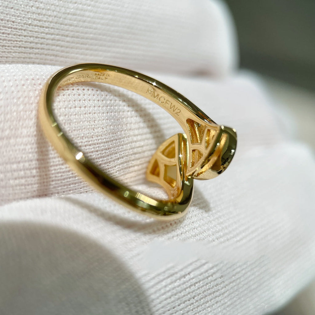 Jewelicorn Traumring aus Roségold mit Diamanten