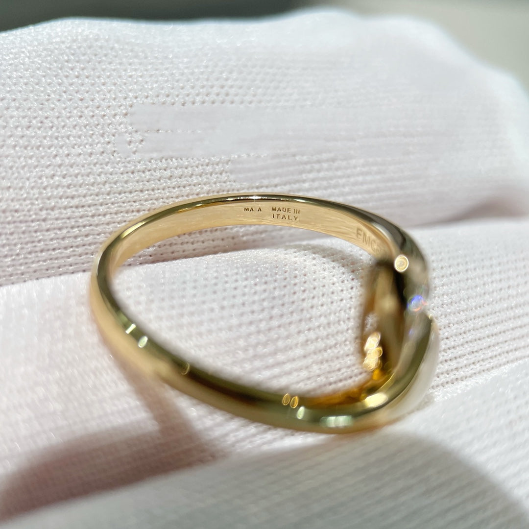 Jewelicorn Traumring aus Roségold mit Diamanten