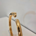 ®ジュエリコーン® パンサーゴールド オープンブレスレット