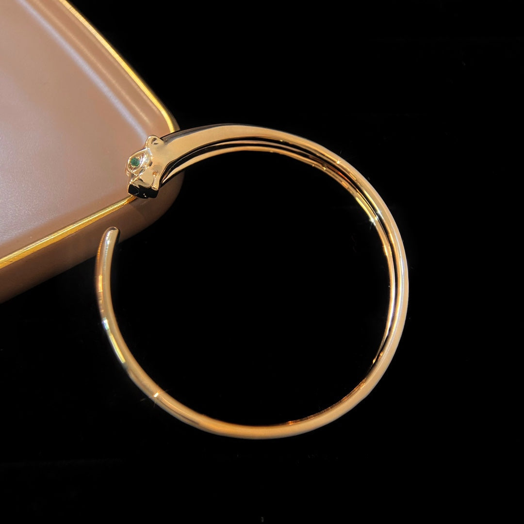 ®ジュエリコーン® パンサーゴールド オープンブレスレット