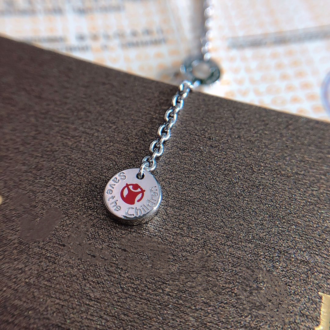 ¡®Jewelicorn¡¯ZERO 1 BLACK CERAMIC SILVER NECKLACE