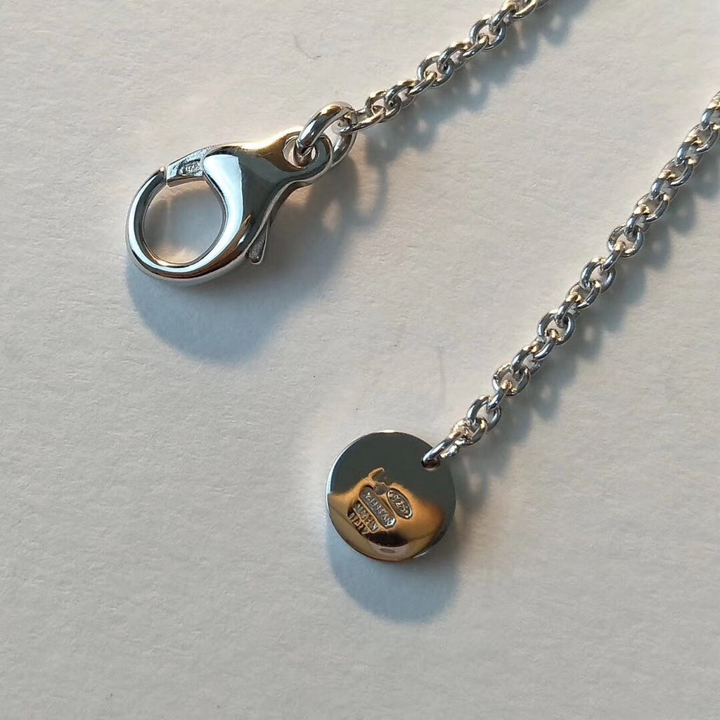 ¡®Jewelicorn¡¯ZERO 1 BLACK CERAMIC SILVER NECKLACE