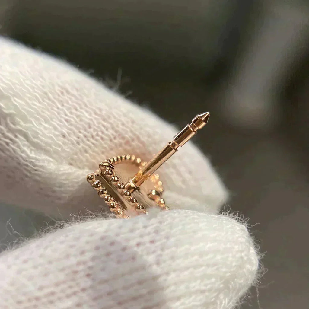 Jewelicorn HERZ-KARNELIAN-OHRSTÜCKE