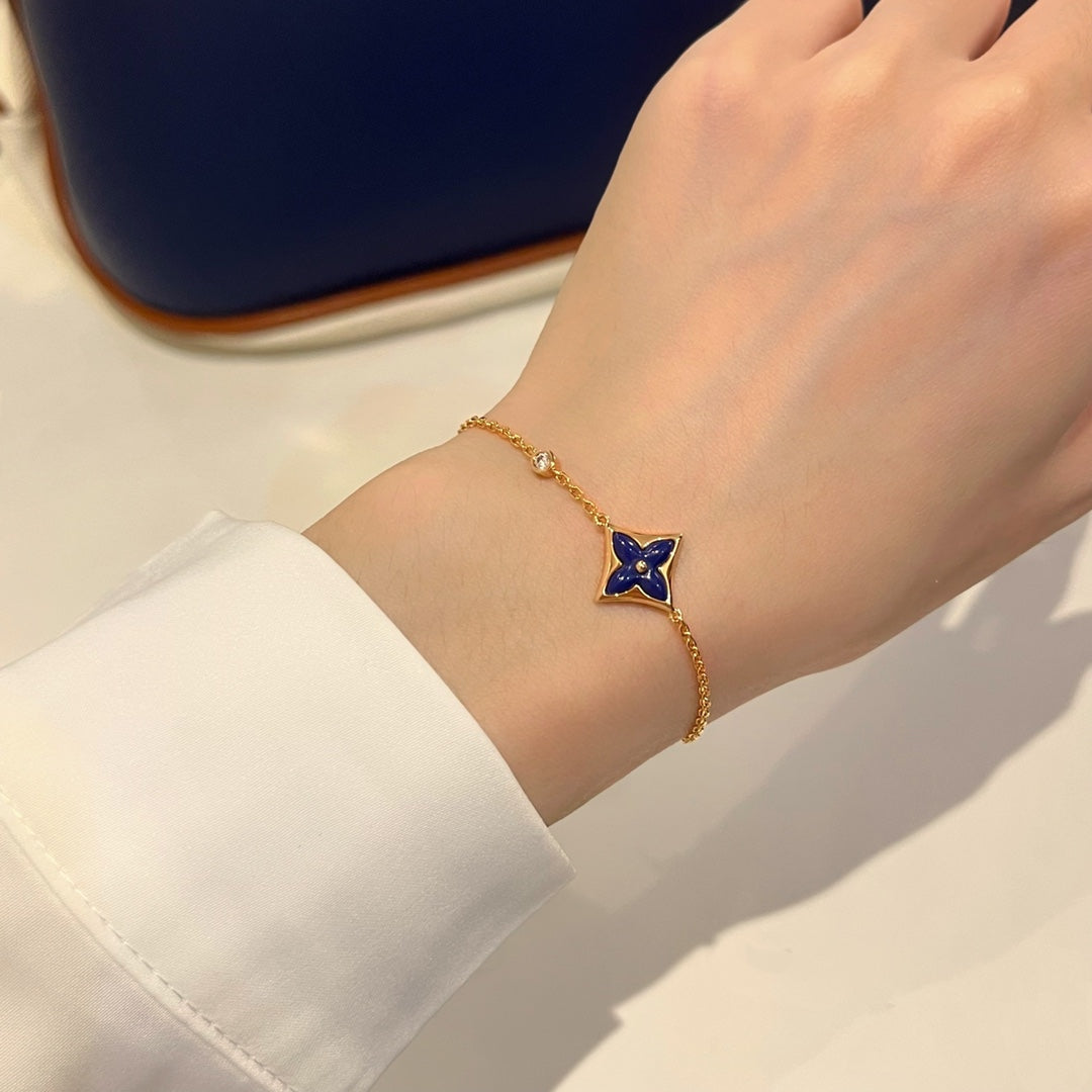 Jewelicorn COLOR STAR PINK GOLD DIAMANTENARMBAND