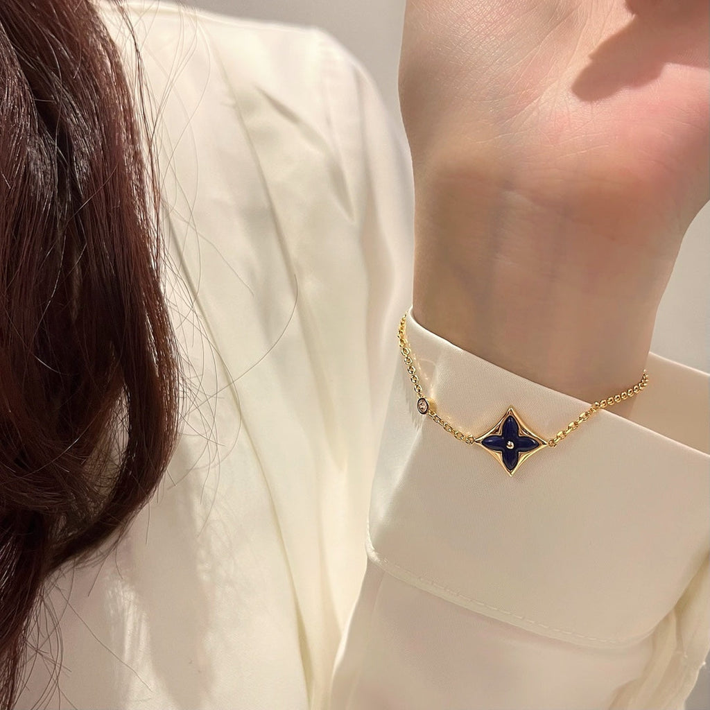 Jewelicorn COLOR STAR PINK GOLD DIAMANTENARMBAND