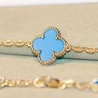 ¡®Jewelicorn¡¯CLOVER 20 MOTIFS TURQUOISE GOLD