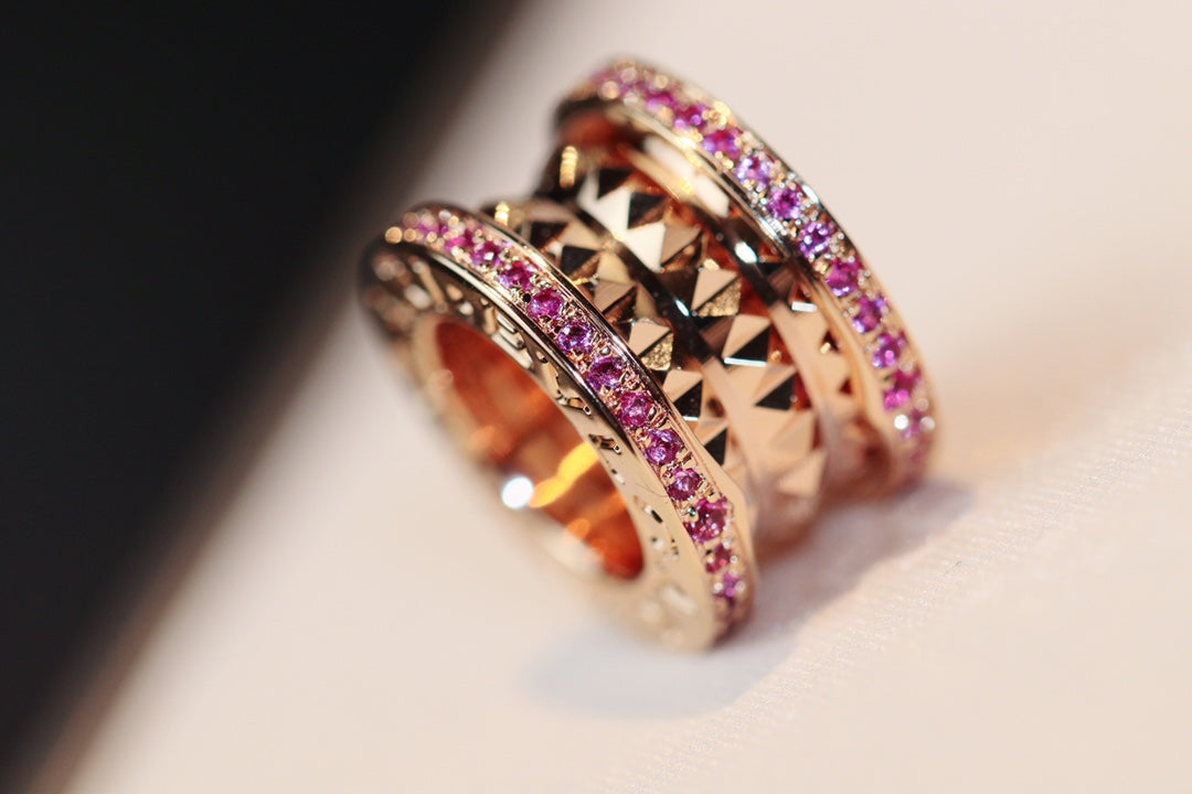 ¡®Jewelicorn¡¯ZERO 1 ROCK PINK GOLD PINK DIAMOND NECKLACE