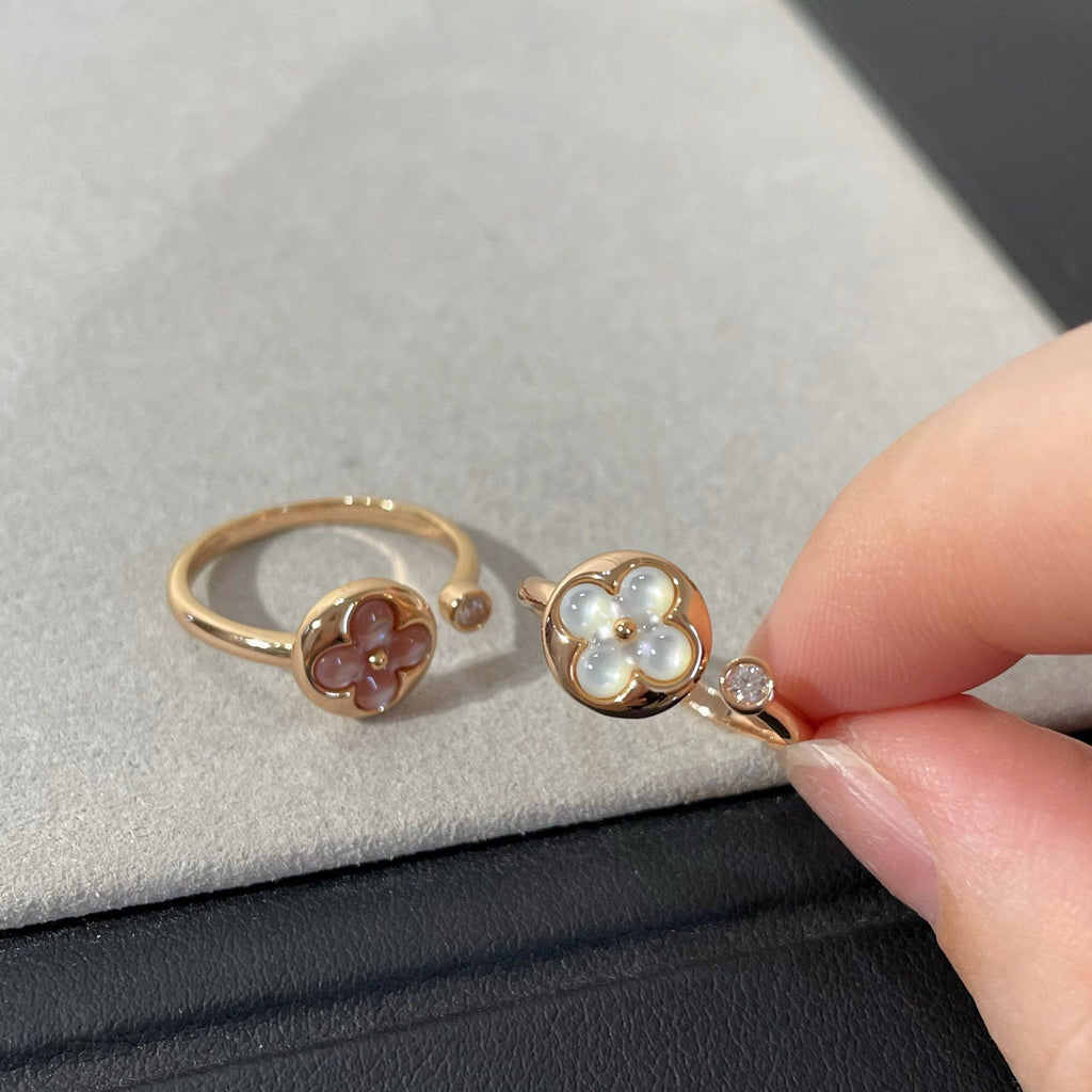 ®Jewelicorn®SUN 1 ダイヤモンド ピンク モップリング