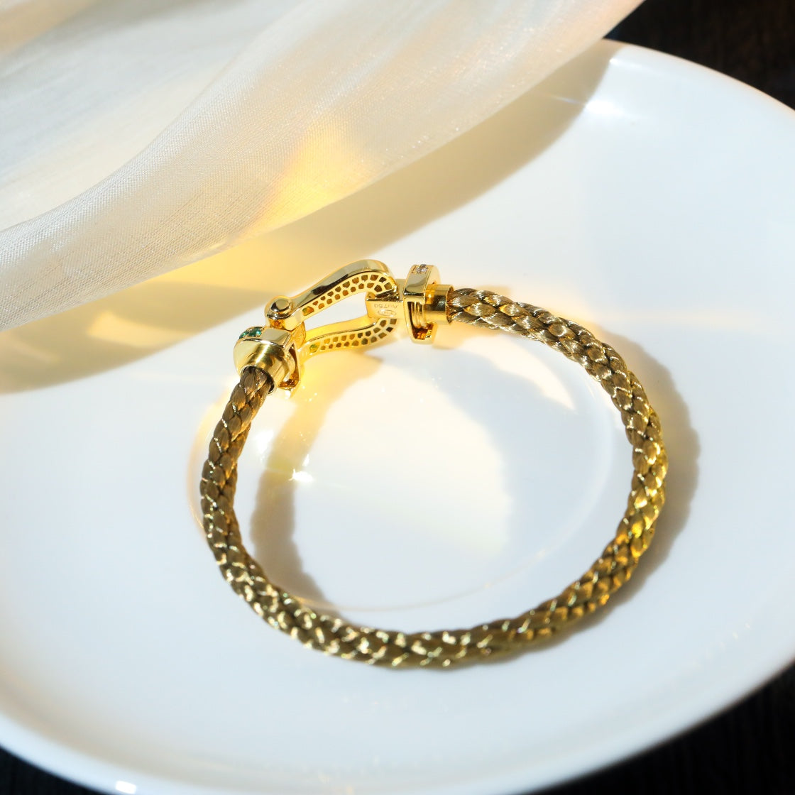 Jewelicorn FORCE 10 GOLD GRÜN DIAMANT PAVED