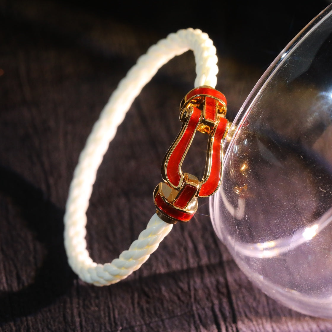 Jewelicorn FORCE 10 WEISSES TEXTIL DIAMANT-PAVED