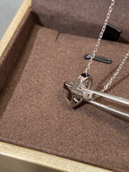 ®Jewelicorn® リアン ダイヤモンド シルバーネックレス