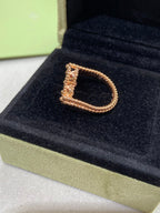 Jewelicorn CLOVER RIVERSIBLE ROSÉGOLDRING