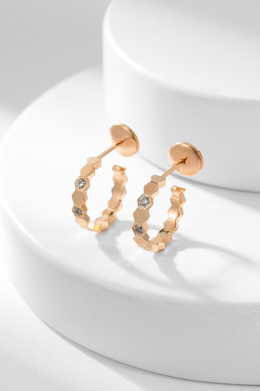 ¡®Jewelicorn¡¯BEE LOVE DIAMOND HOOP EARRINGS