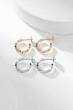 ¡®Jewelicorn¡¯BEE LOVE DIAMOND HOOP EARRINGS