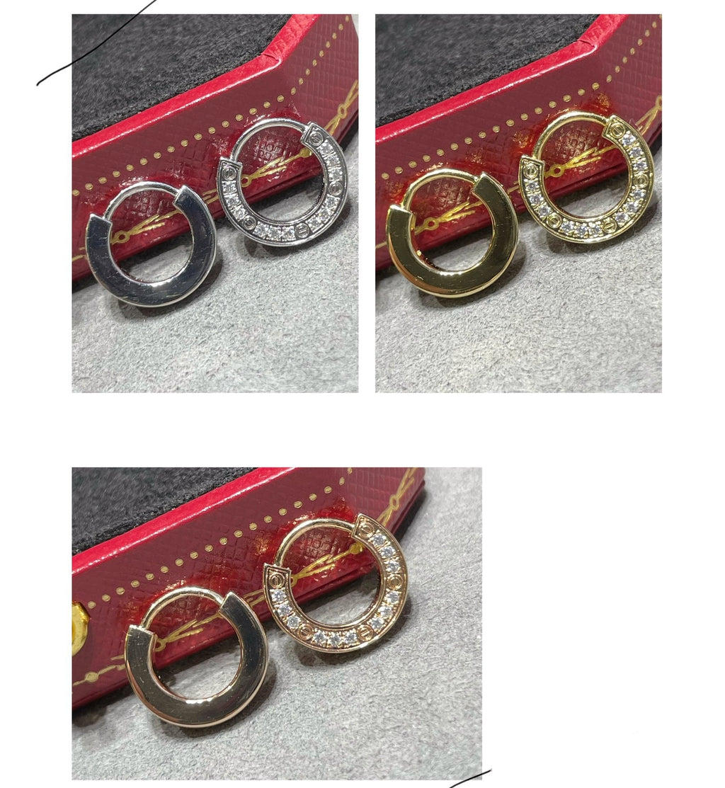 Jewelicorn LIEBE DIAMANT-OHRRINGE