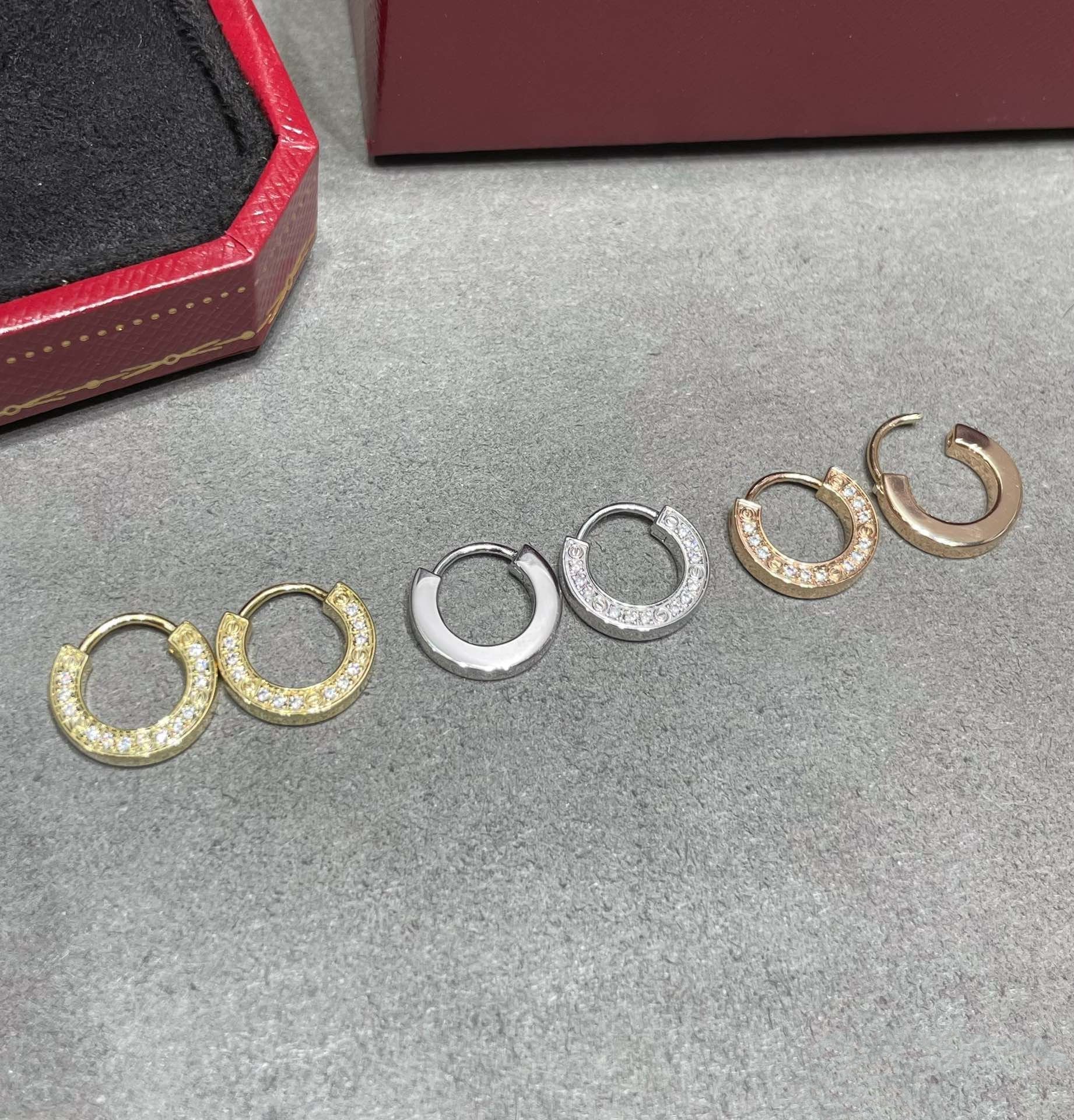 Jewelicorn LIEBE DIAMANT-OHRRINGE