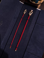 ®Jewelicorn®FORCE 10 ハーフダイヤモンド ピンクゴールド レッドコーデリ ラージ＆ミディアムモデル