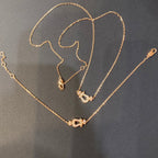 Jewelicorn FORCE 10 DIAMANT ROSÉGOLD KETTE MINI MODELL