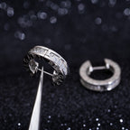 ¡®Jewelicorn¡¯ZERO 1 MINI SILVER DIAMOND EARRINGS