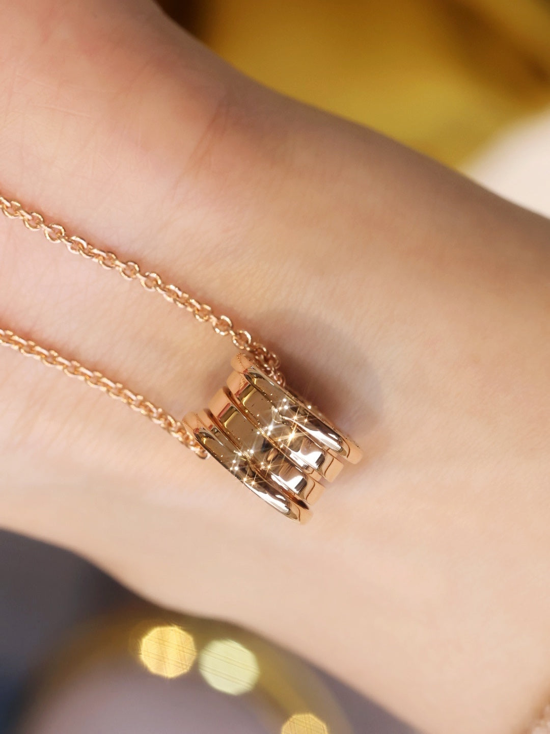 ¡®Jewelicorn¡¯ZERO 1 PINK GOLD NECKLACE