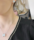 ¡®Jewelicorn¡¯POP H SKY BLUE STUD EARRINGS