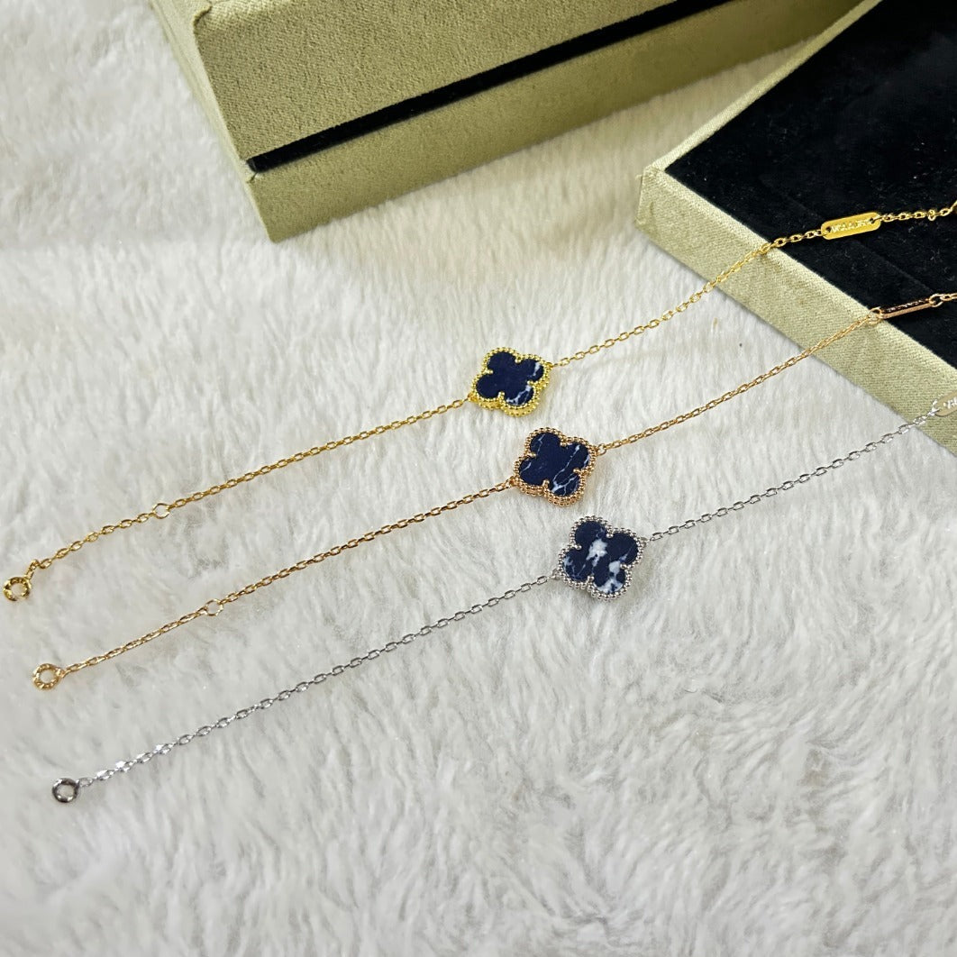 ®ジュエリコーン®クローバー 1モチーフ ピーターサイトブレスレット