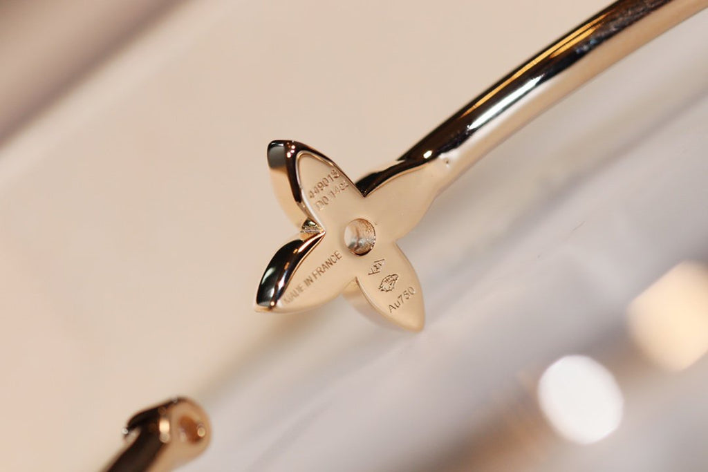 Jewelicorn IDYLLE GOLD OFFENES ARMBAND MIT DIAMANTENBESETZUNG