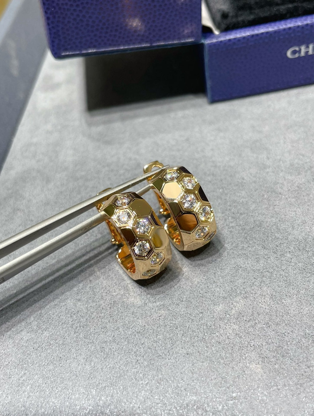 Jewelicorn BEE LOVE DIAMANT-COOP-OHRRINGE 