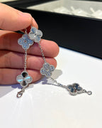 [⭐JeweliWhal] CLOVER 5 MOTIF LASER BRACELET COLLECTION