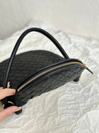 BV MEDIUM GEMELLI 36CM SCHWARZES LAMMLEDER 