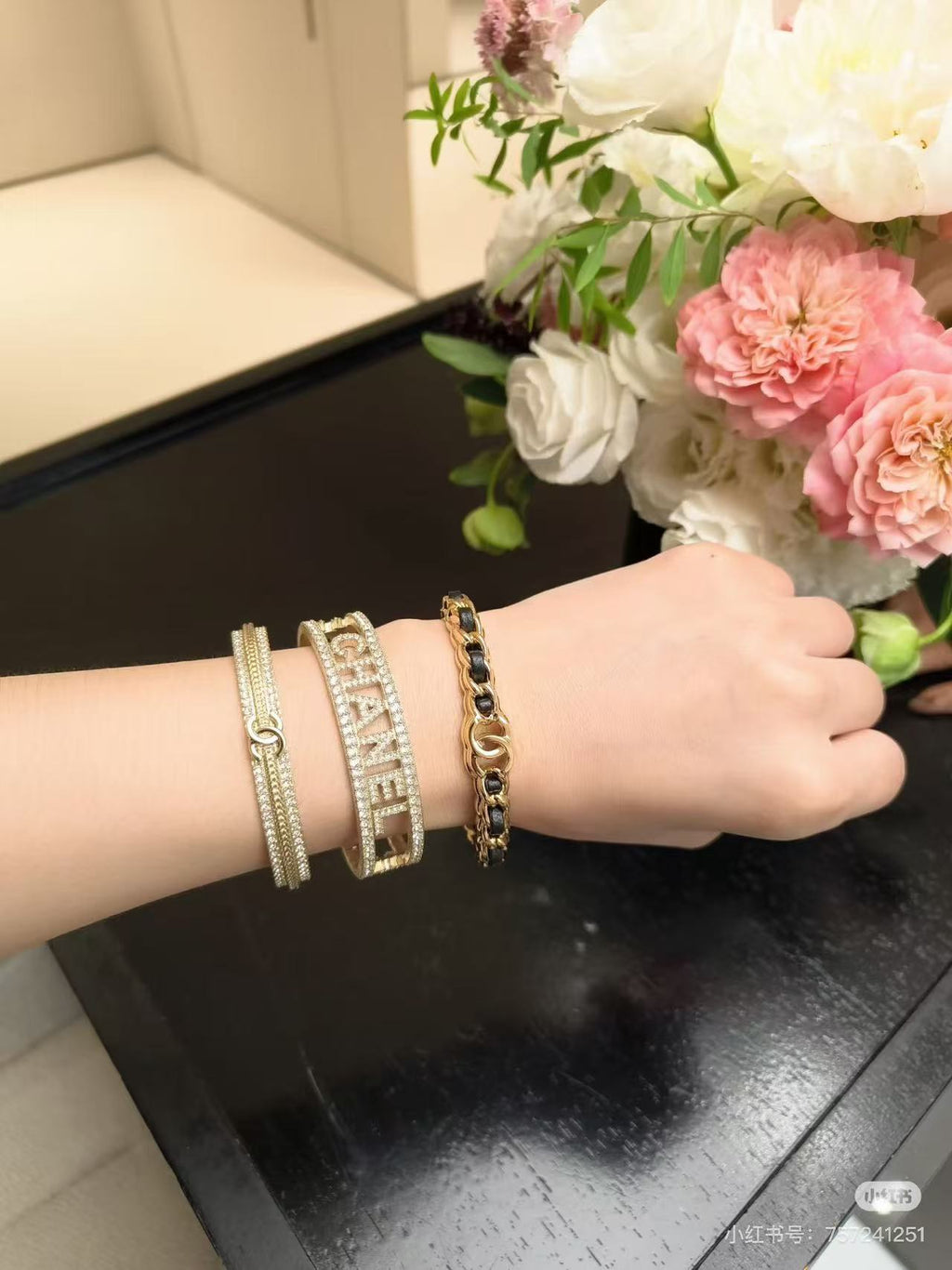 [⭐JeweliWhal]Double C Open Bangle