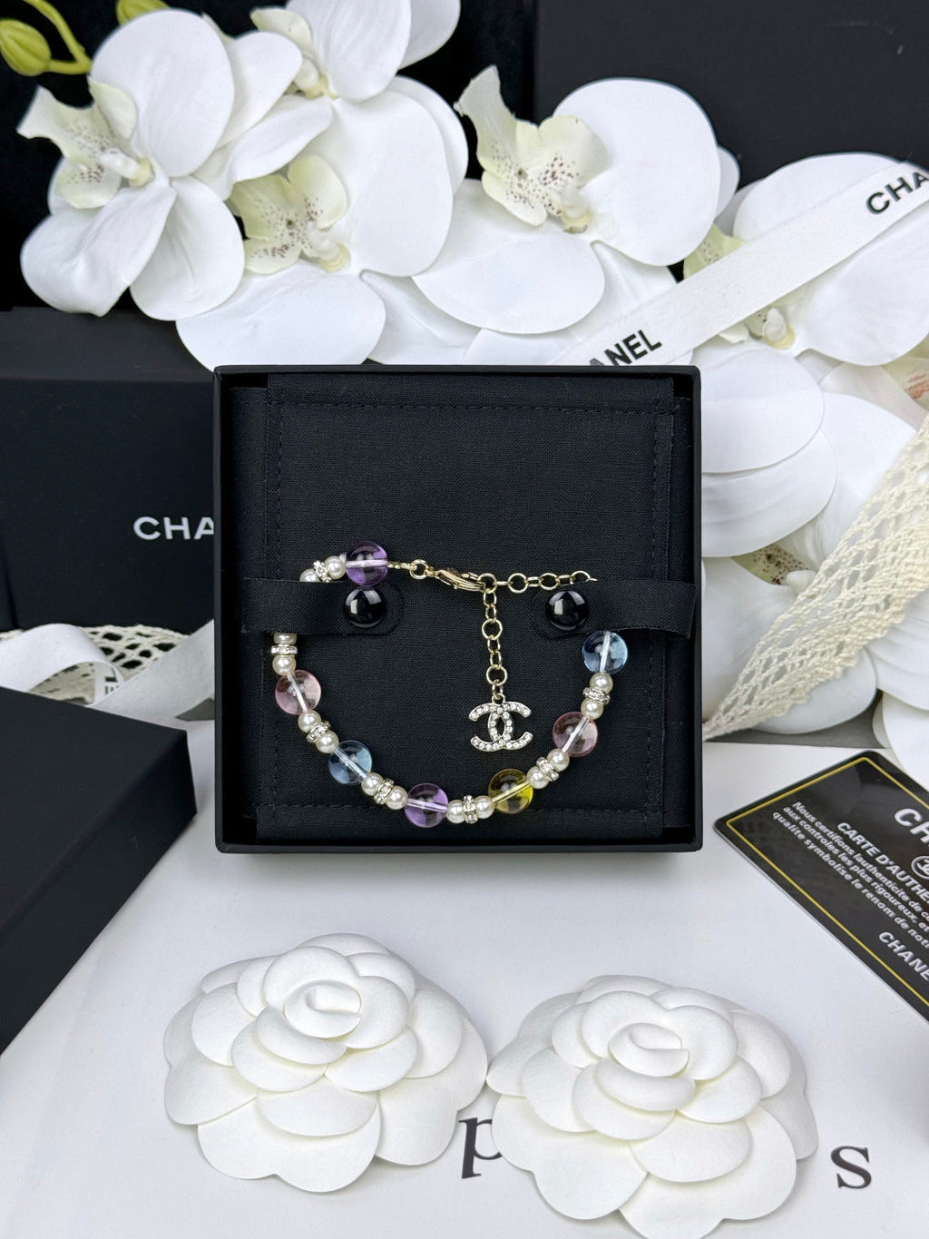 [⭐JeweliWhal]Colorful Transparent Resin Bracelet