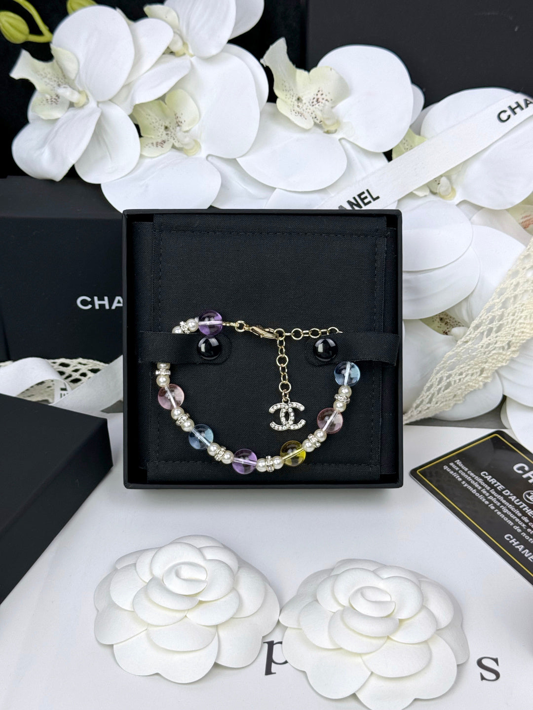 [⭐JeweliWhal]Colorful Transparent Resin Bracelet