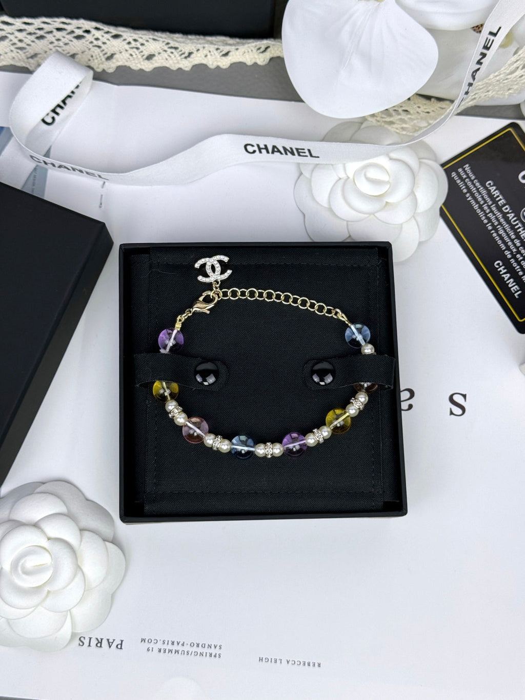 [⭐JeweliWhal]Colorful Transparent Resin Bracelet