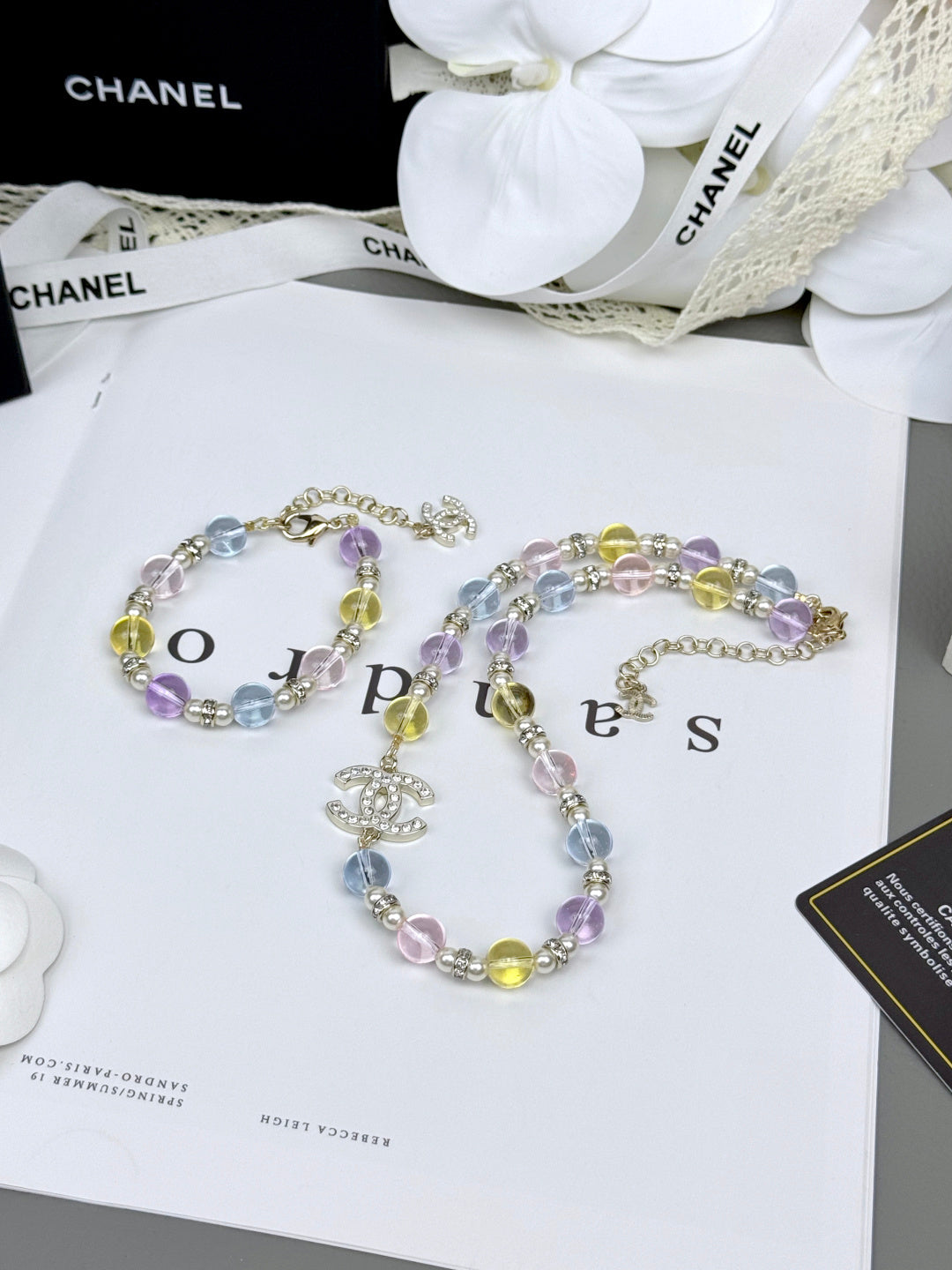 [⭐JeweliWhal]Colorful Transparent Resin Bracelet