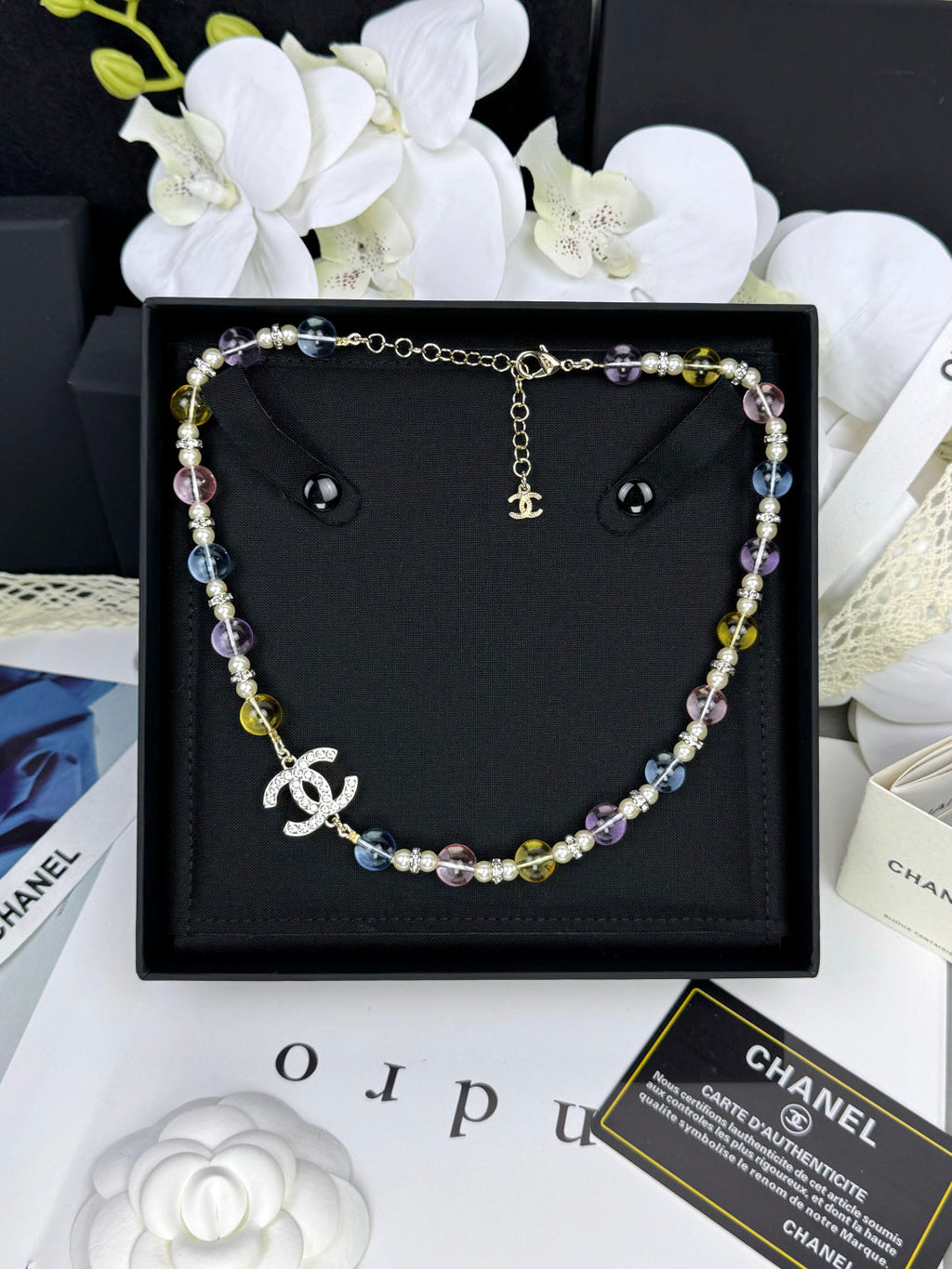 [⭐JeweliWhal]26C New Spring Collection Colorful Transparent Resin Necklace
