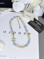 [⭐JeweliWhal]26C New Spring Collection Colorful Transparent Resin Necklace