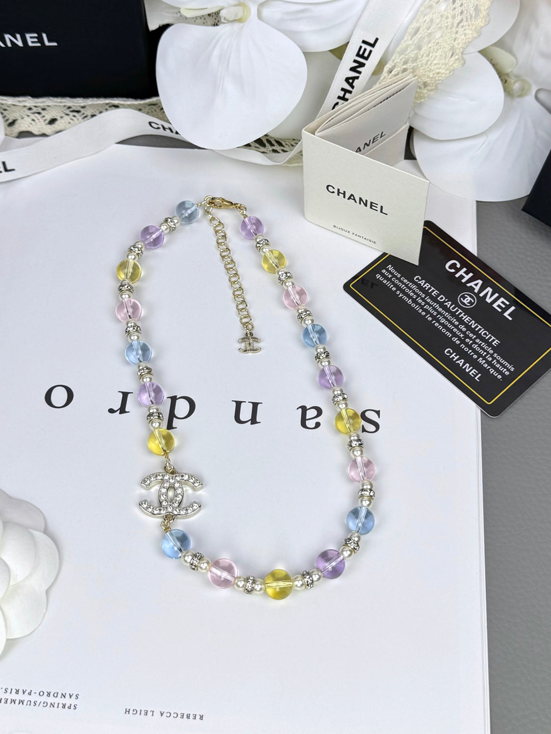 [⭐JeweliWhal]26C New Spring Collection Colorful Transparent Resin Necklace