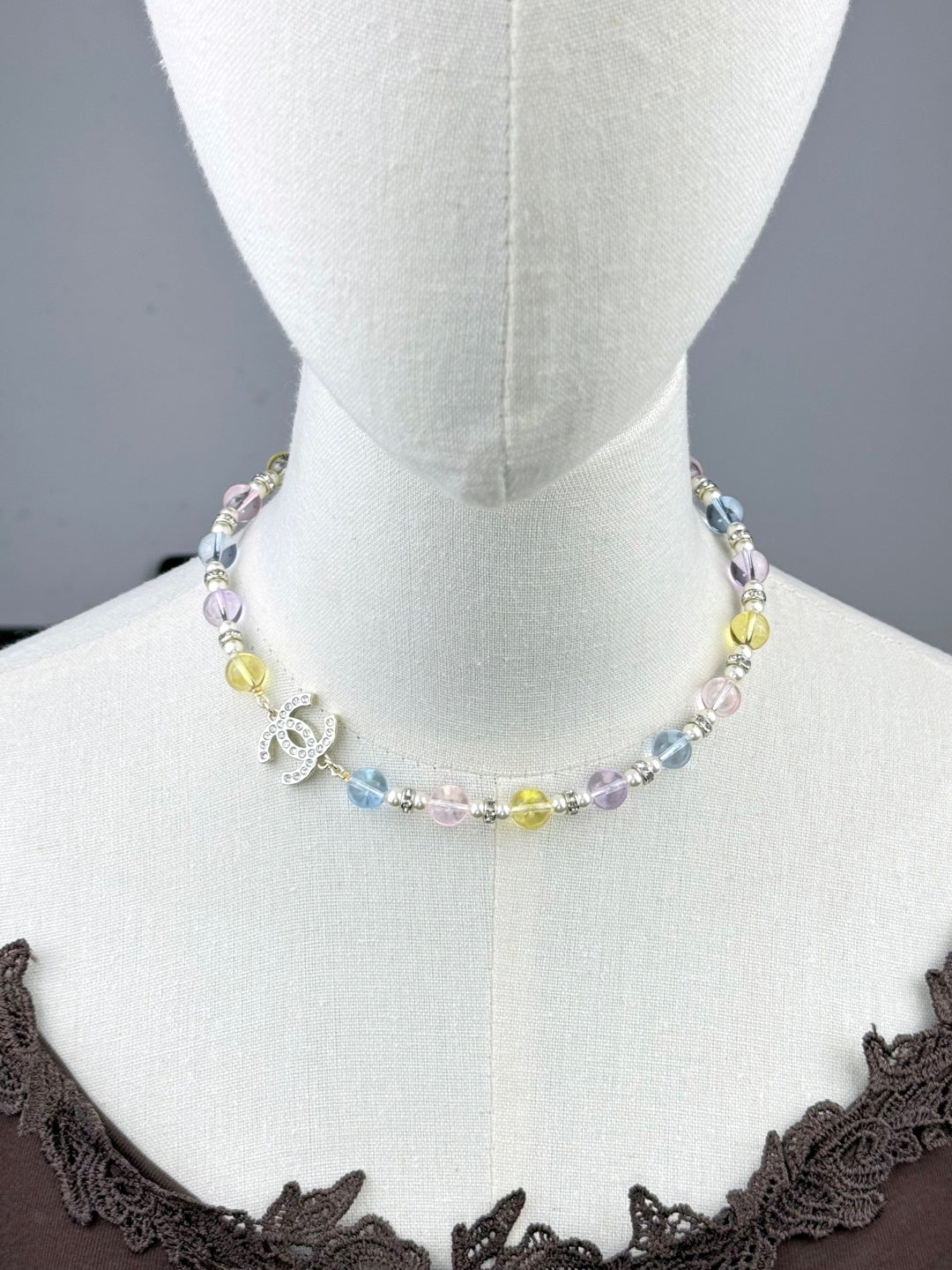 [⭐JeweliWhal]26C New Spring Collection Colorful Transparent Resin Necklace