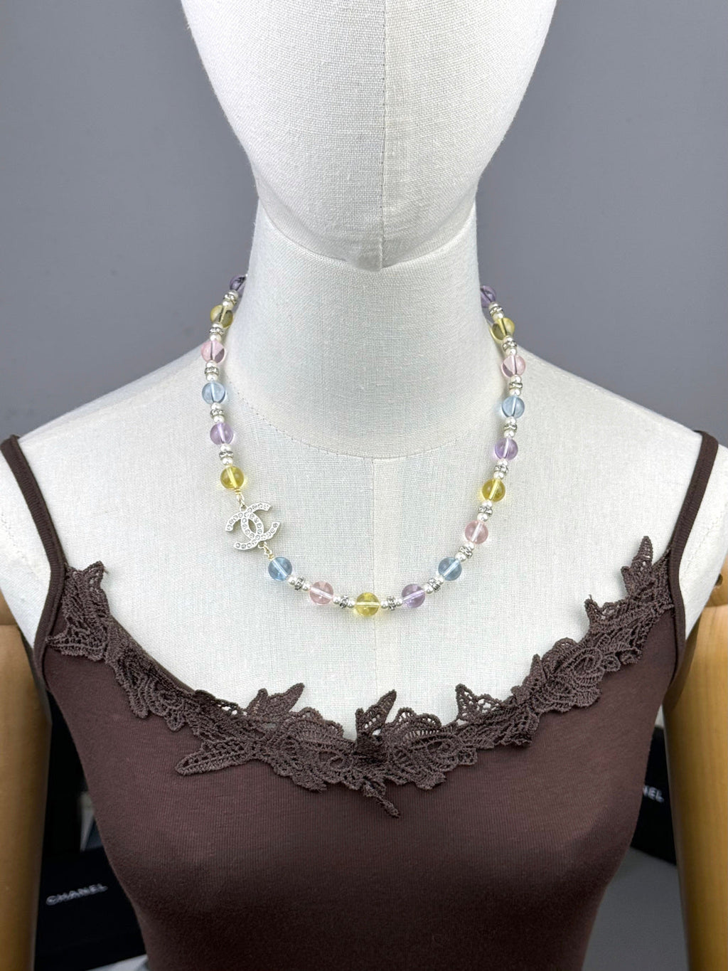 [⭐JeweliWhal]26C New Spring Collection Colorful Transparent Resin Necklace