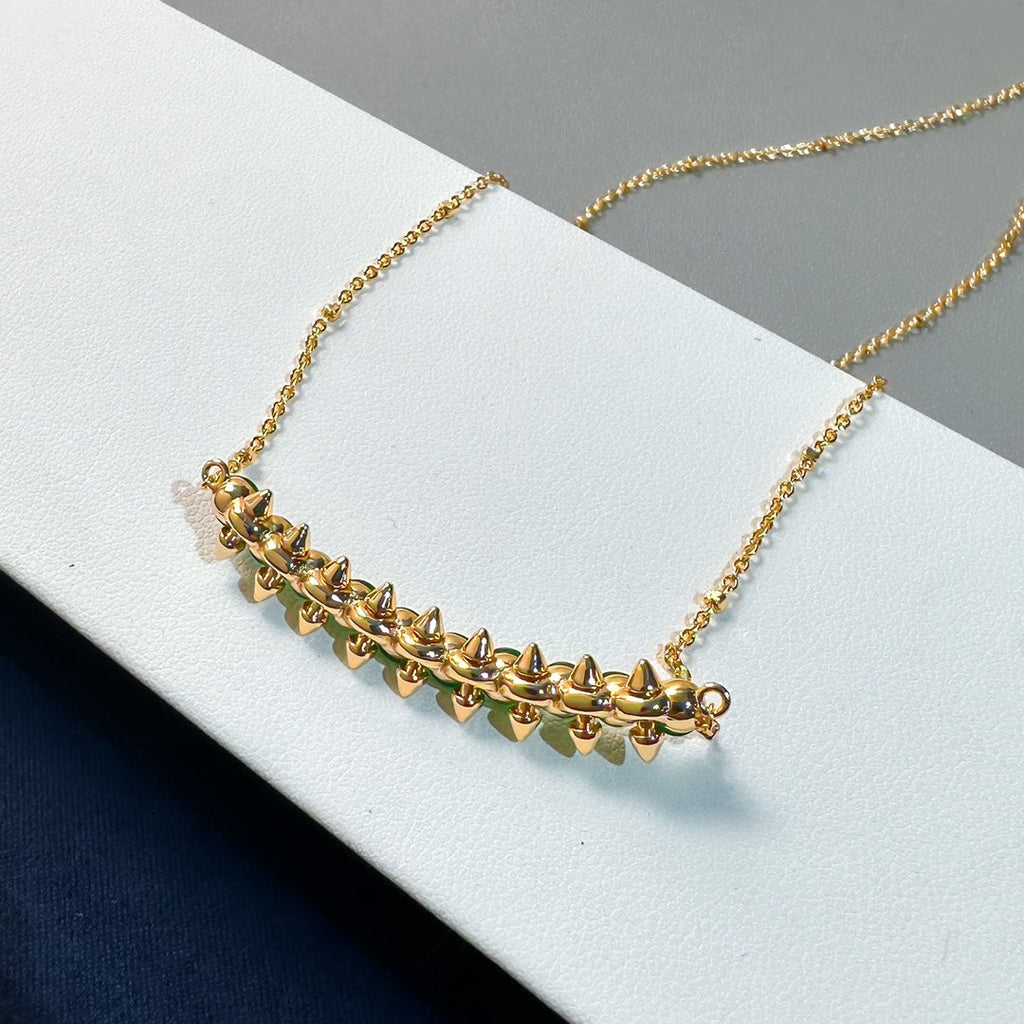 [⭐JeweliWhal]New Arrival: Green Bead Rivet Necklace