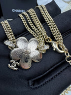 [⭐JeweliWhal]New Blue Floral Double-Layer Necklace