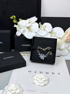 [⭐JeweliWhal]VOLTE New Blue Floral Double-Layer Bracelet