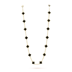 ¡®Jewelicorn¡¯CLOVER 20 MOTIFS ONYX NECKLACE