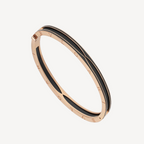 ¡®Jewelicorn¡¯ZERO 1 PINK GOLD WITH MATTE BLACK CERAMIC BRACELET
