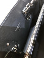 SAC DE 26 HANDTASCHE SCHWARZES KALBSLEDER