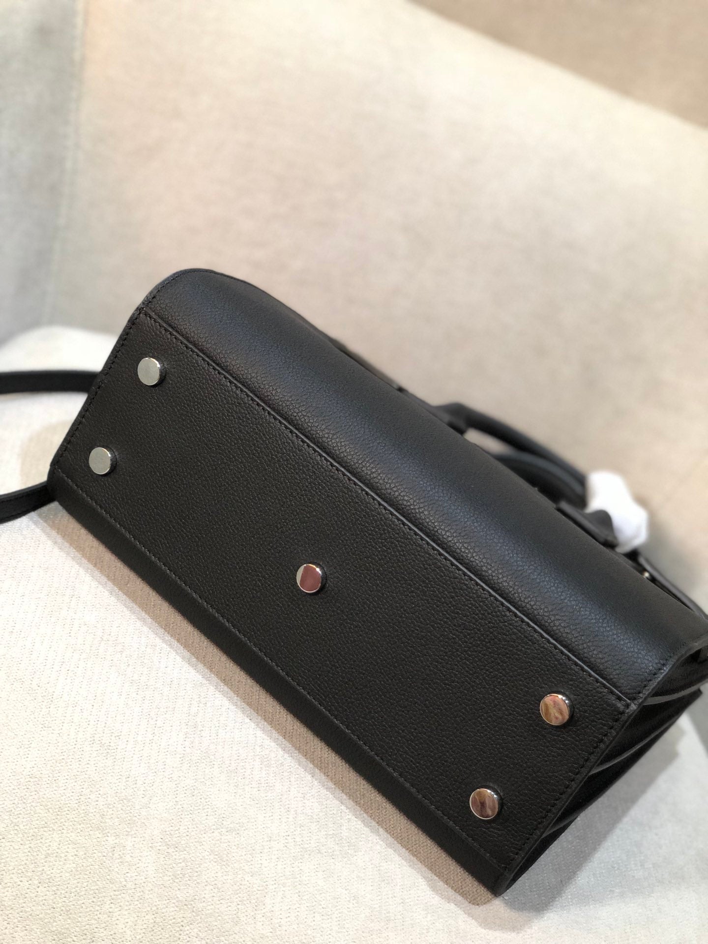 SAC DE 26 HANDTASCHE SCHWARZES KALBSLEDER